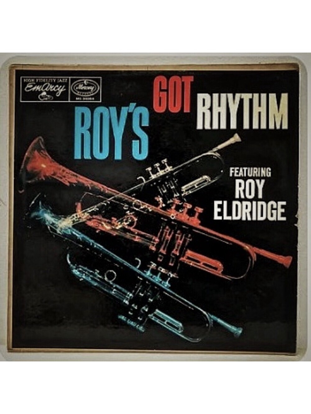 Roy Eldridge Roys Got Rhythm Vintage Jazz Vinyl LP EmArcy MG 36084 Mono DG 1950s